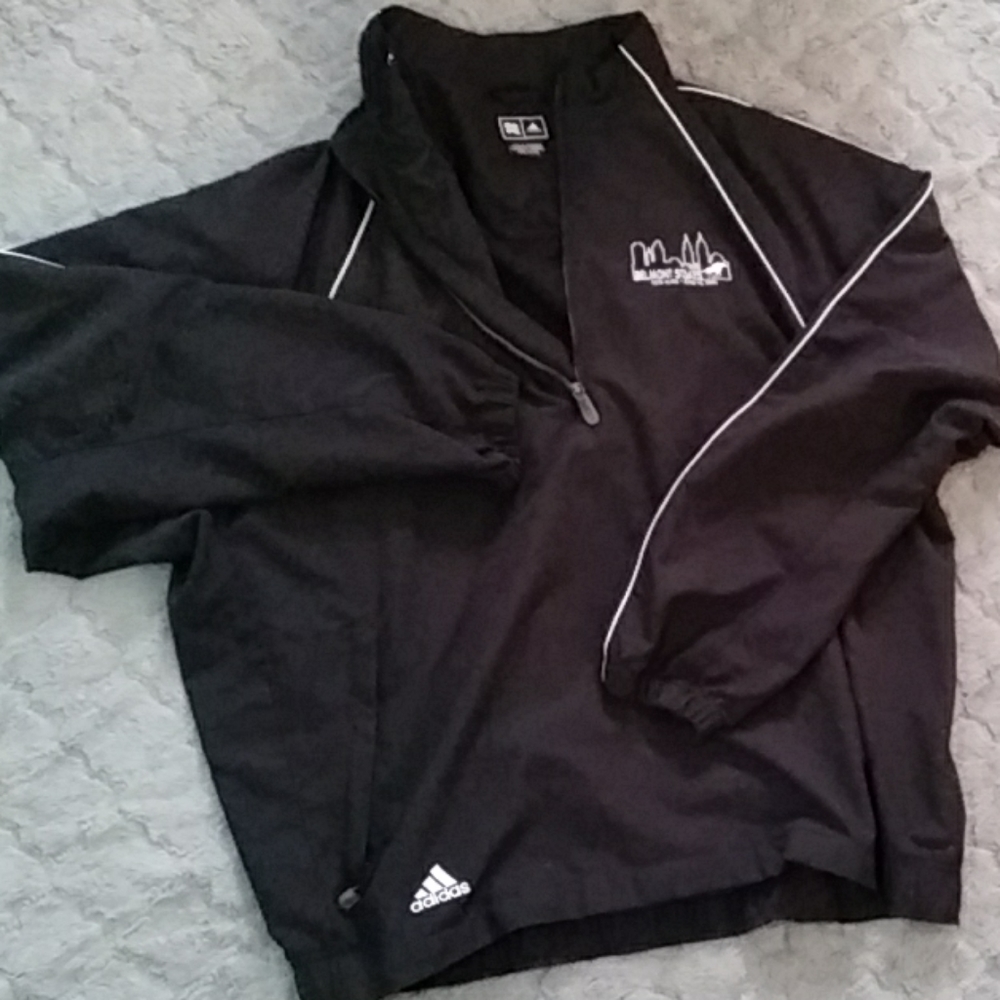 Vtg Adidas 1/4 zip climacool pullover jacket